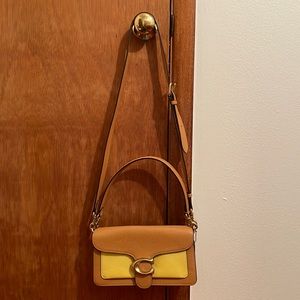 Coach Tabby Yellow Colorblock